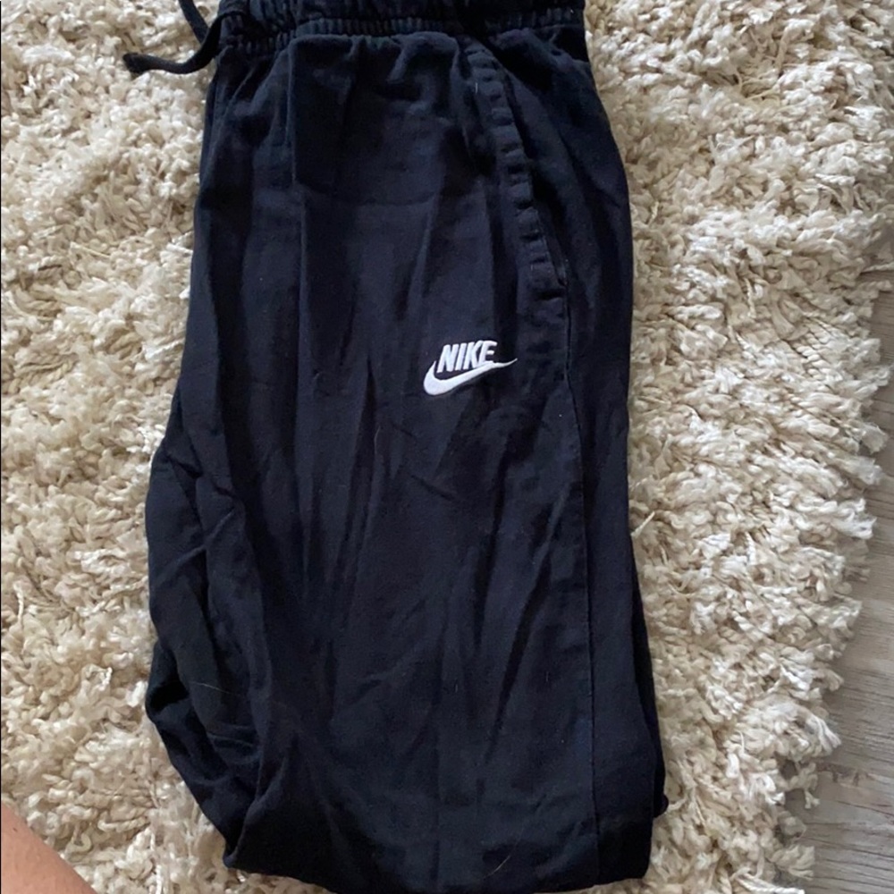 Nike black jogger sweatpants